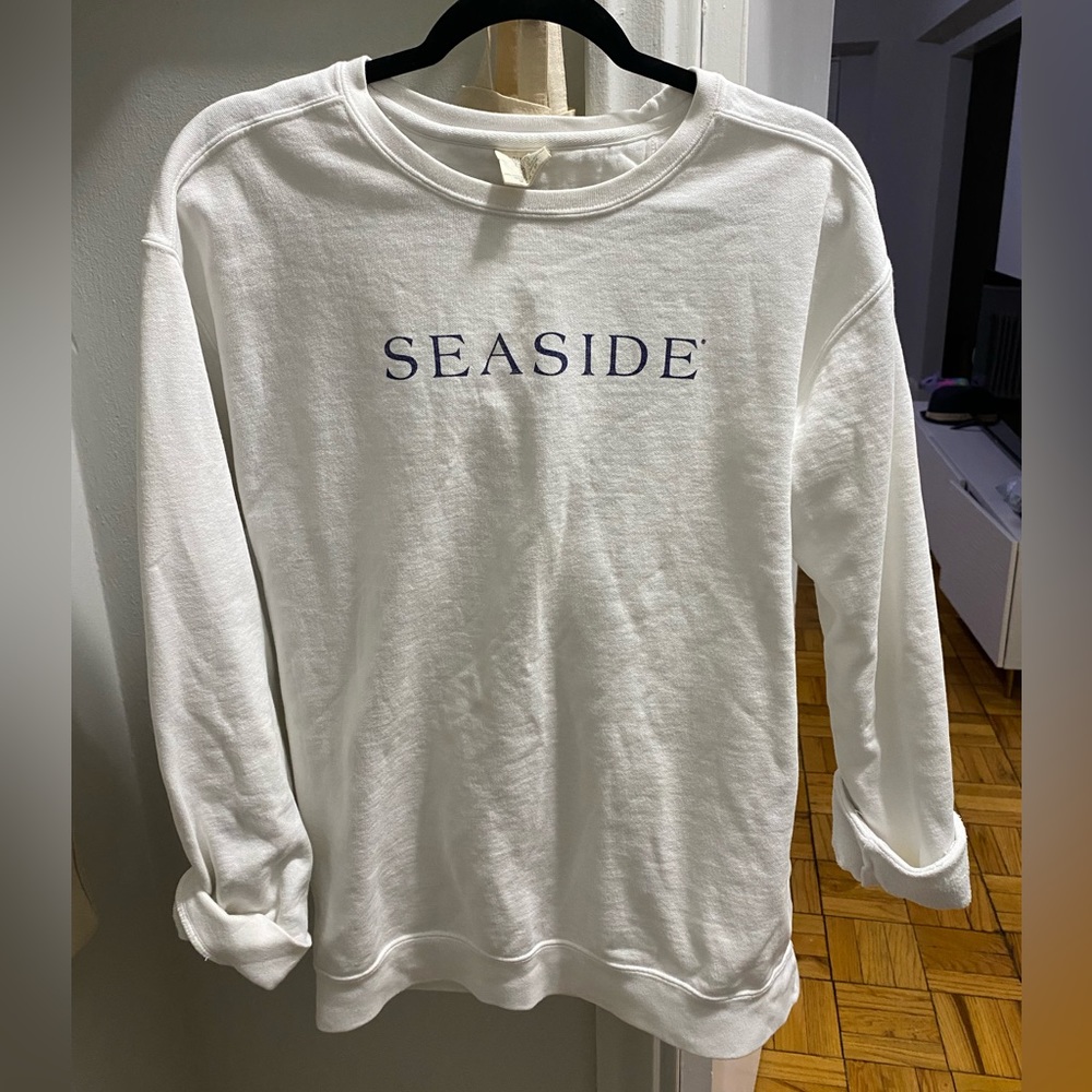 White Seaside sweatshirt